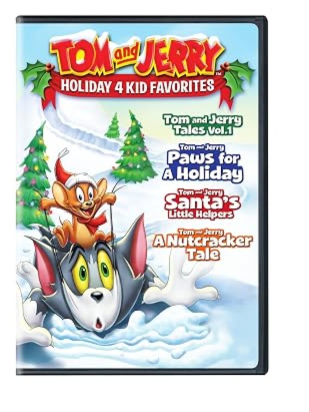 Tom and Jerry: Holiday 4 Kid Favorites (DVD, 2017) by Turner